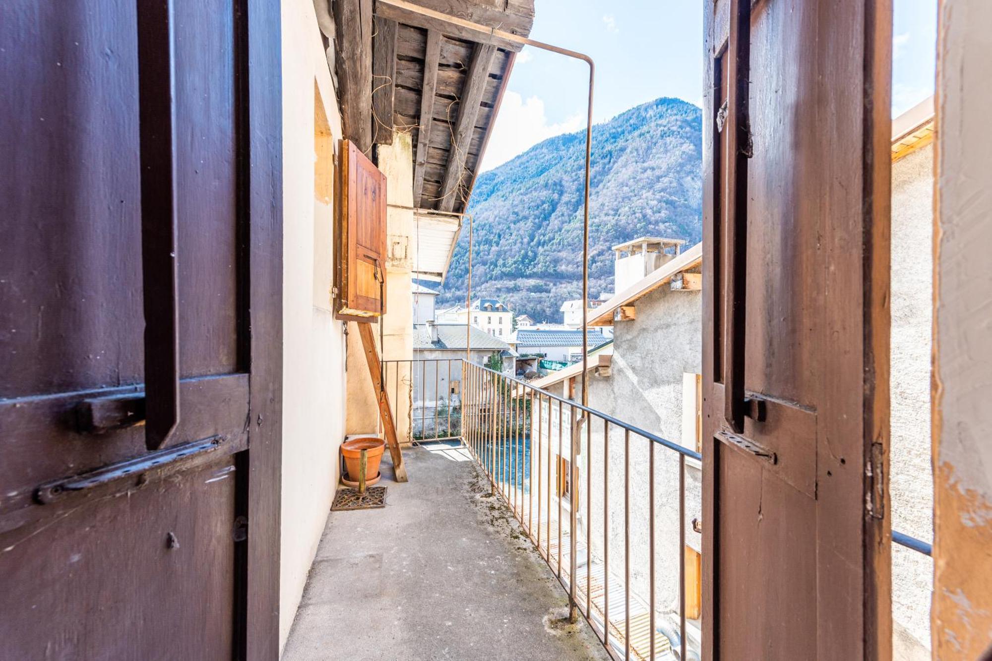 Appartement T2 "Le De Funes" Moûtiers Exterior foto