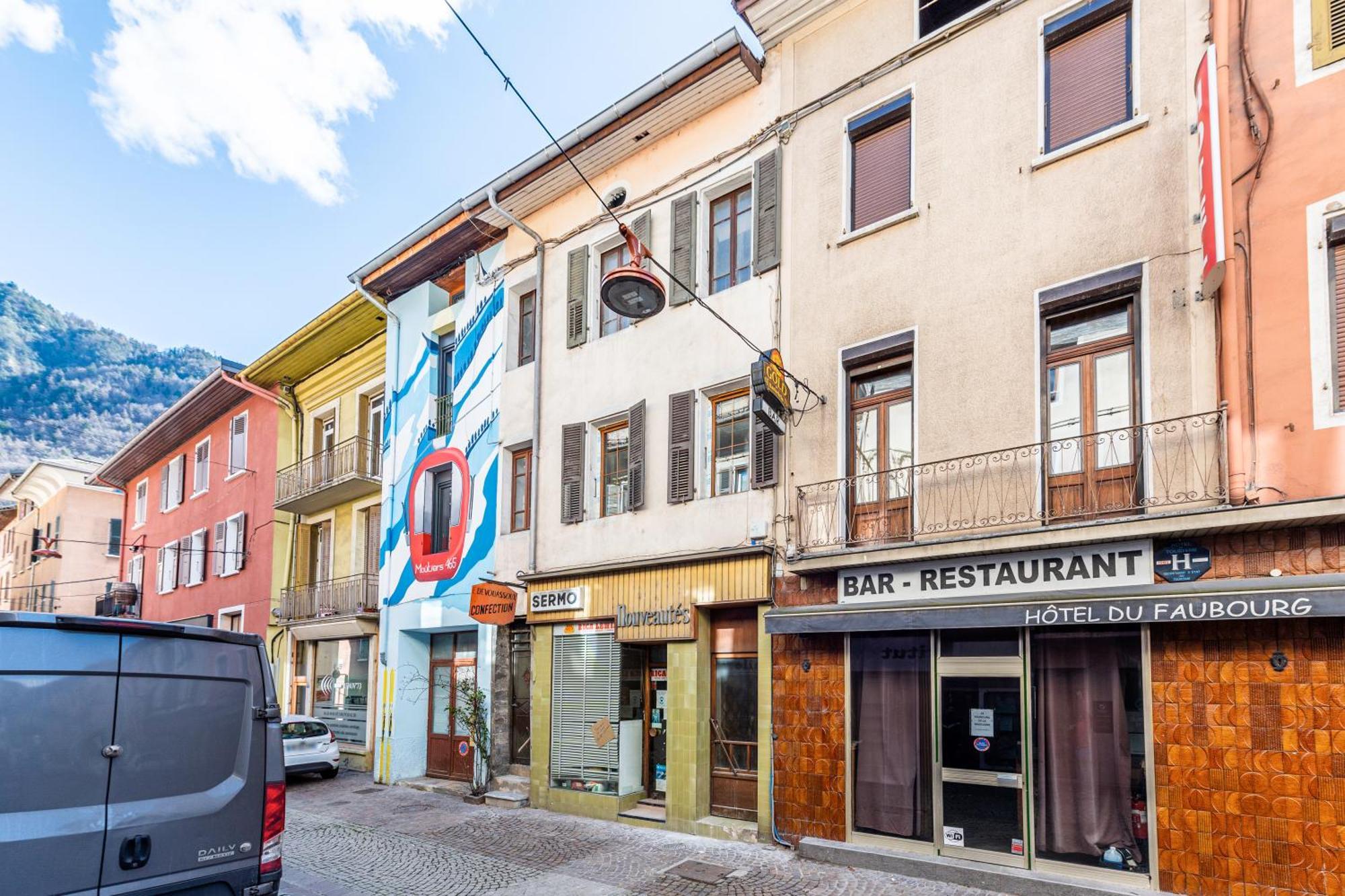 Appartement T2 "Le De Funes" Moûtiers Exterior foto